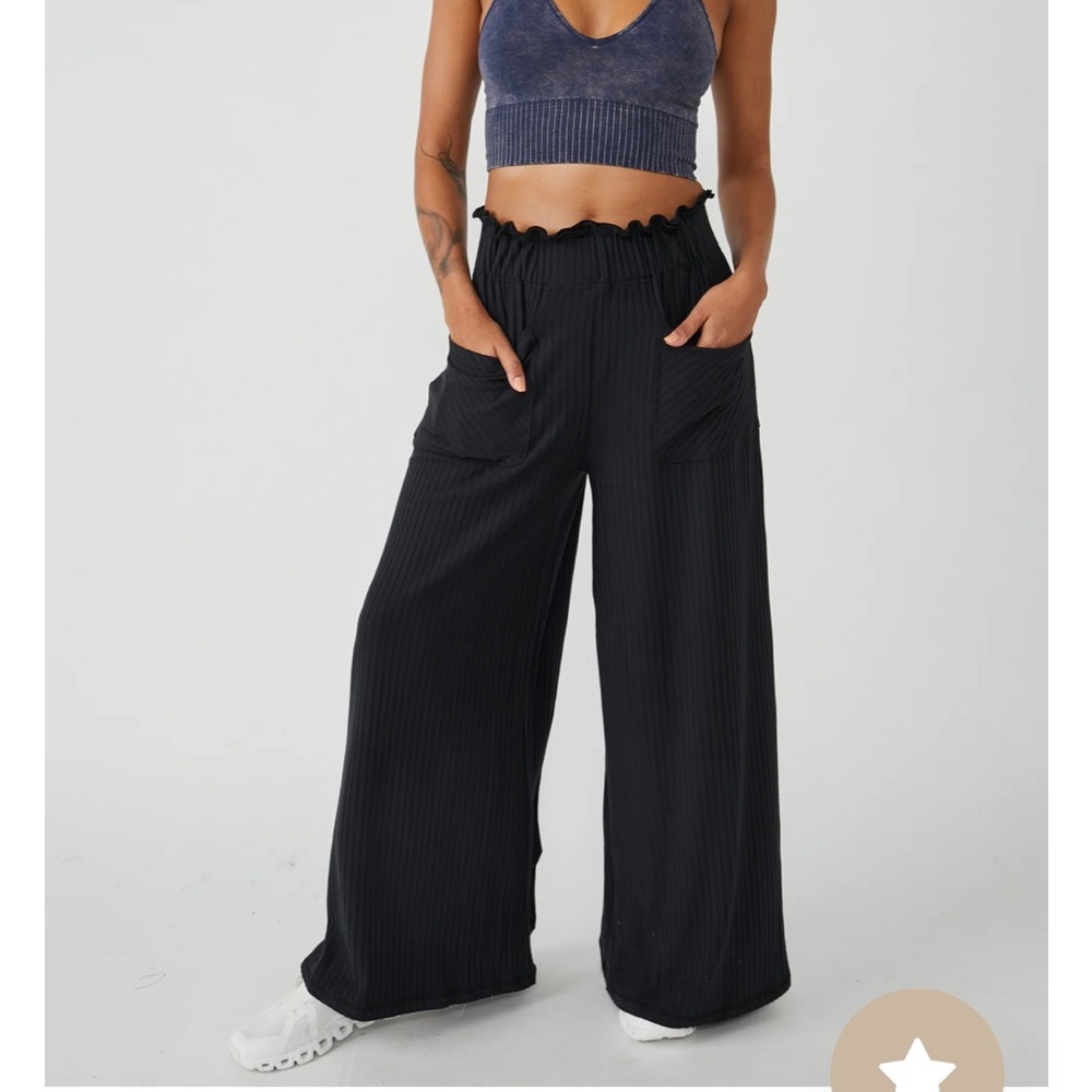Free People Movement Blissed Out Pant - black